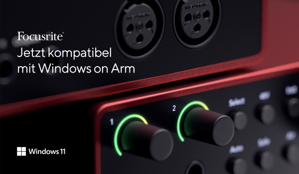 Focusrite Windows On Arm DE