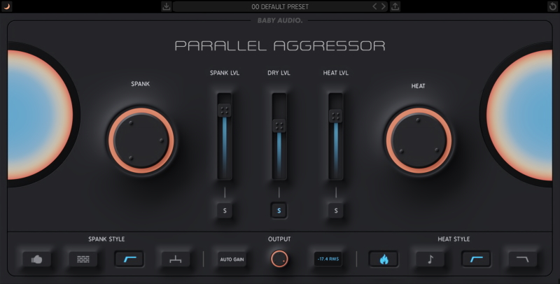 Baby Audio Parallel Aggressor Interface Dark
