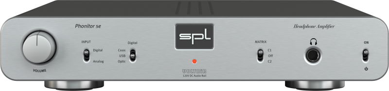 SPL Phonitor se front silver
