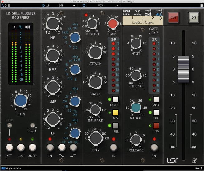 Plug In Alliance Lindell Audio GUI