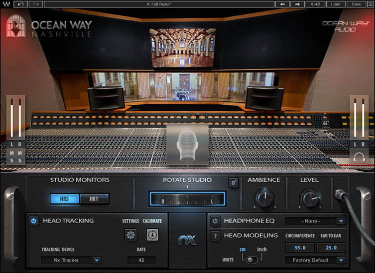 Waves Nx OceanWayNashville GUI