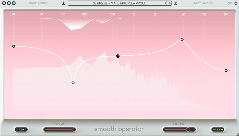 BabyAudio Smooth Operator Interface