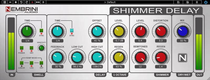 NA Shimmer Delay