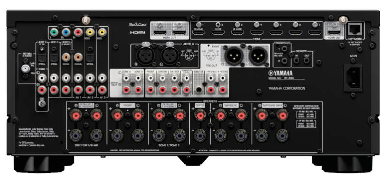 Yamaha rx a6a back small
