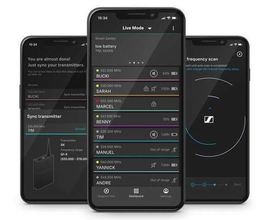 Sennheiser Smartphone with Smart Assist App