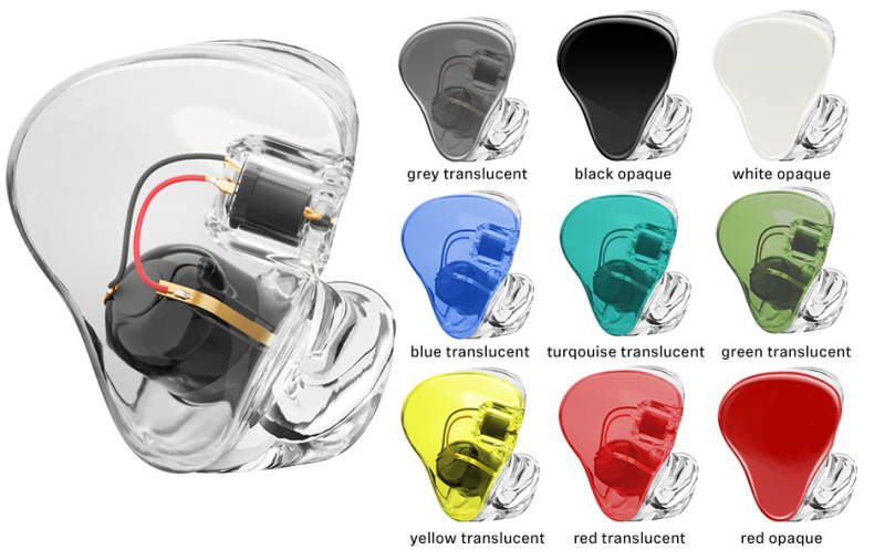 FisherAmps Sennheiser FA 500 Custom Product Shot Cutout Faceplate Colors
