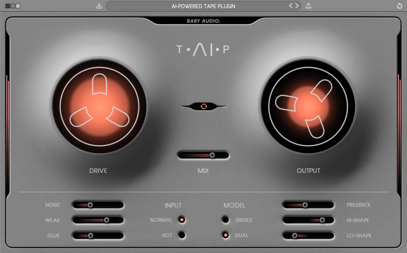 BabyAudio TAIP GUI Gray