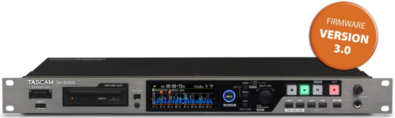 Tascam DA‑6400 Firmware Update