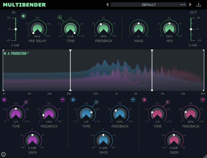 WA Production MultiBender GUI