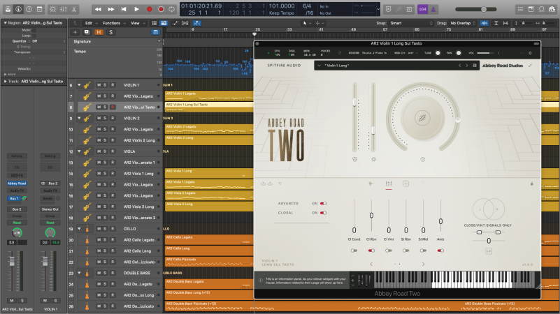 SpitfireAudio Abbey Road Two GUI small