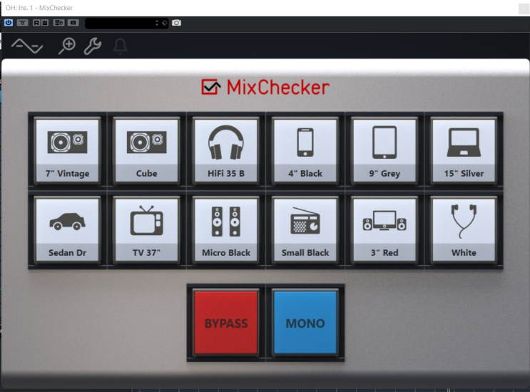Audified MixChecker GUI