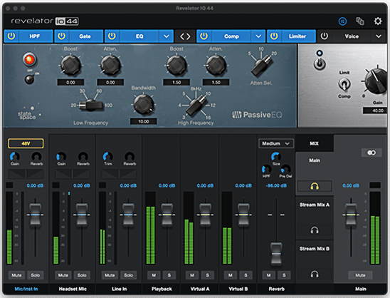 PreSonus revelator io44 software