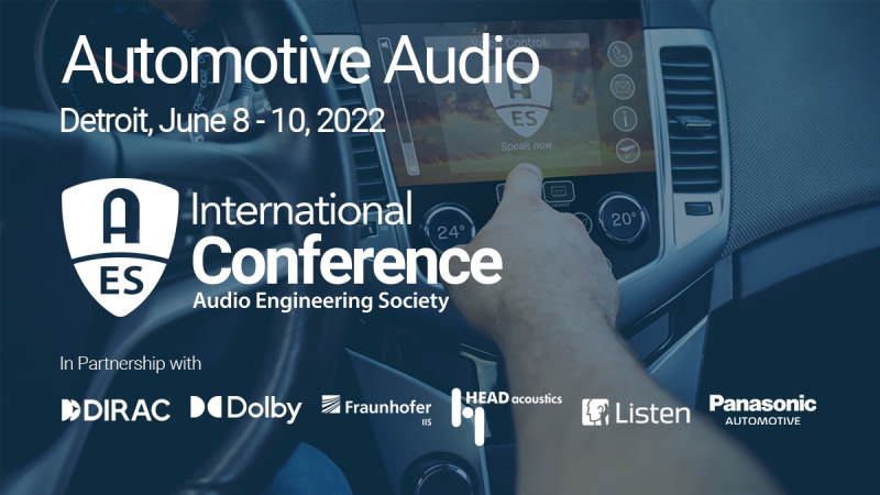 AES Automotive Audio Conference 2022