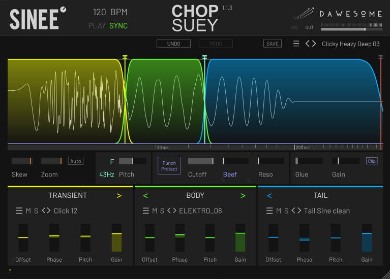 Tracktion Chop Suey 1