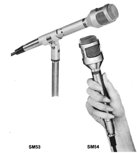 Shure SM53 und SM54