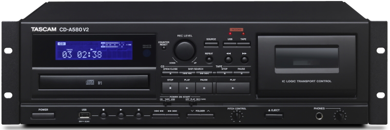 Tascam CD A580v2 front
