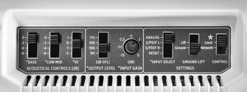 Neumann KH 120 II W AES67 Controls