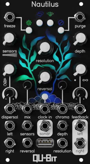 Qu-Bit Electronix introduces Nautilus - a stereo delay module for