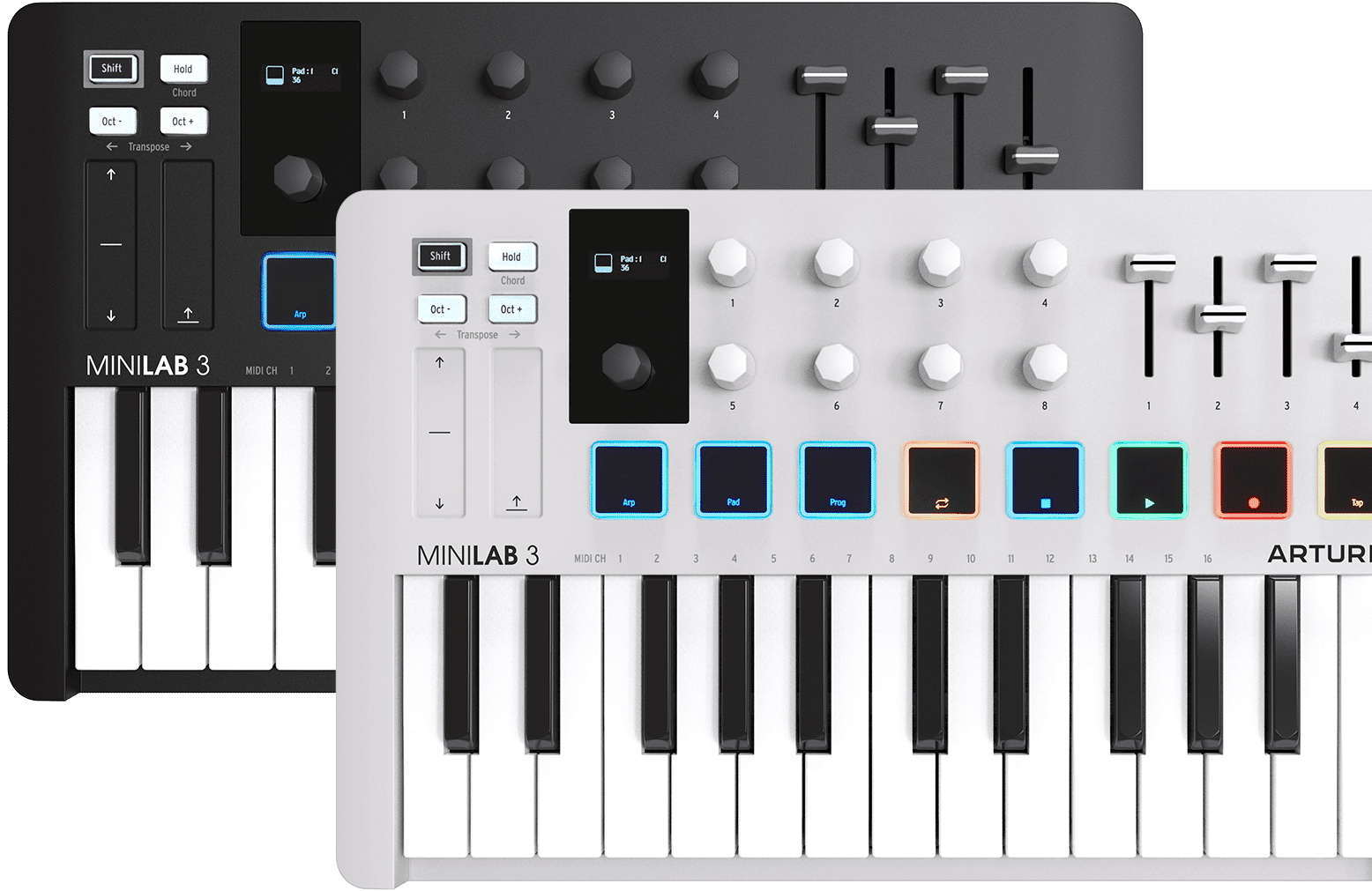 Arturia MiniLab 3 USB MIDI Keyboard Controller