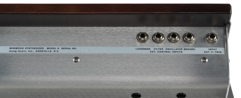 Moog Minimoog Model D rear right