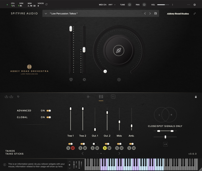 SpitfireAudio ARxSA GUI small