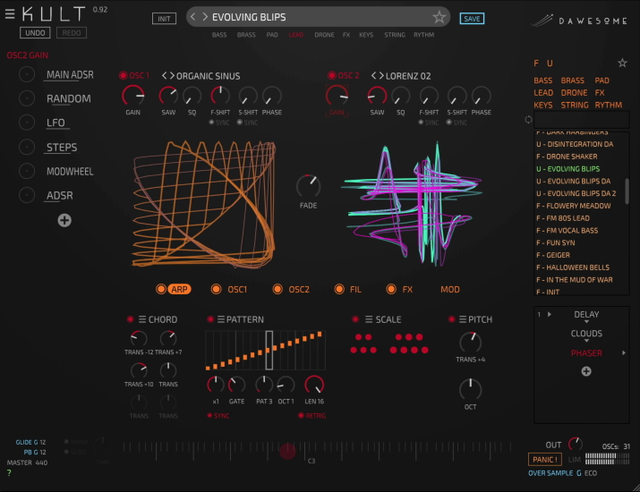 Tracktion KULT UI1