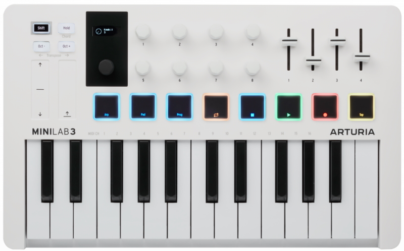 Arturia update MiniLab 3 firmware