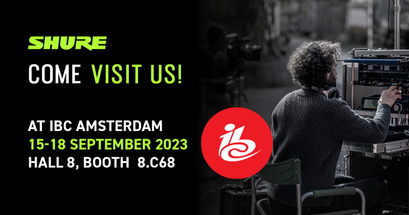 Shure at IBC2023