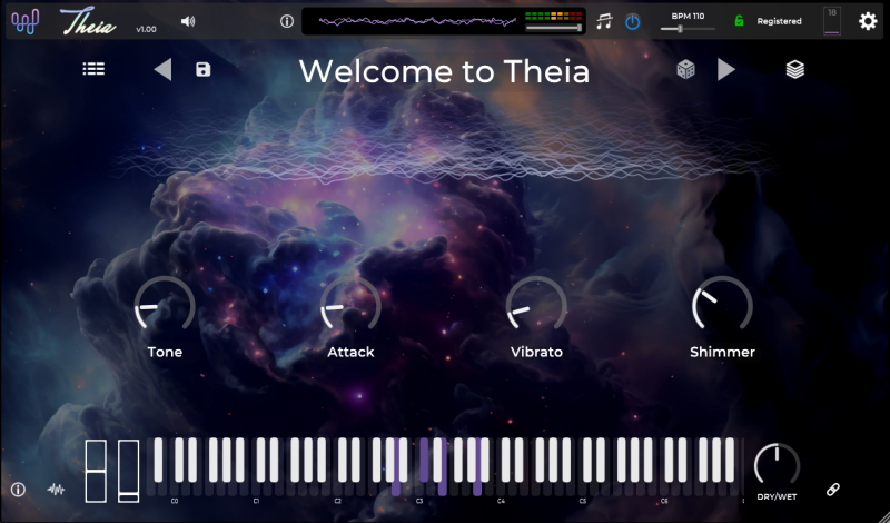 Tracktion Theia GUI
