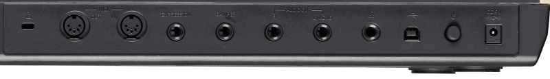 Korg Keystage61 rear small