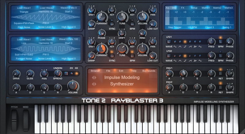 Tone2Audio RayBlaster3 screenshot