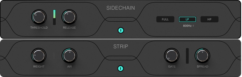 WideBlueSound Silencer Sidechain Strip