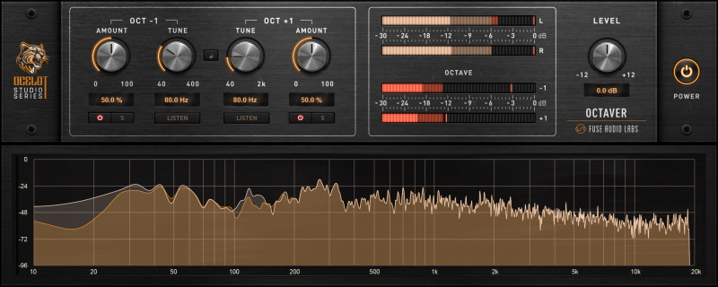 FuseAudioLabs OCELOTOctaver GUI