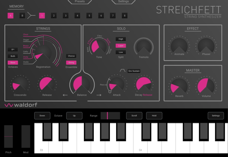 Waldorf Streichfett iPad
