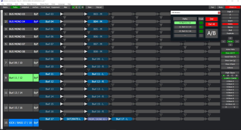 CB Electronics XP Relay software