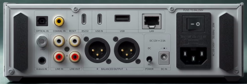 FiiO K15 rear