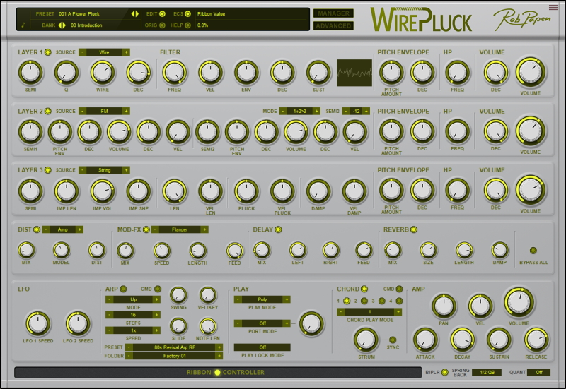 RobPapen WirePluck small