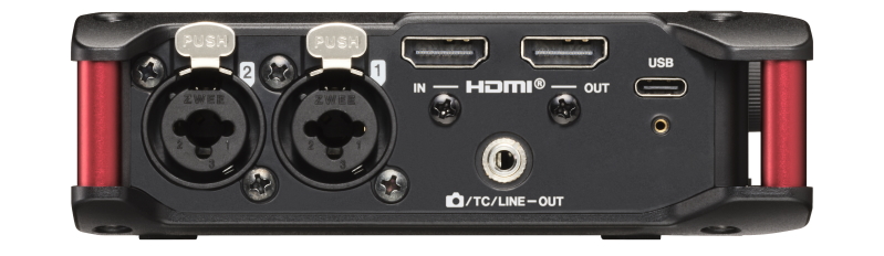 Tascam FR AV4 rear