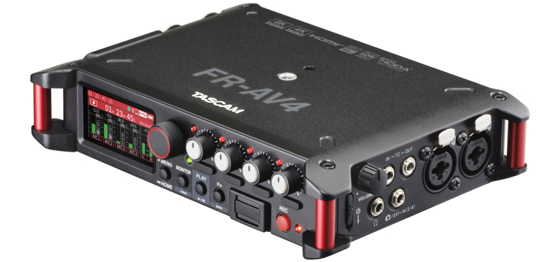 Tascam FR AV4 side