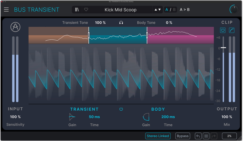 Arturia BUS TRANSIENT