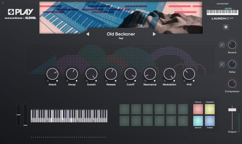 Novation Play GUI