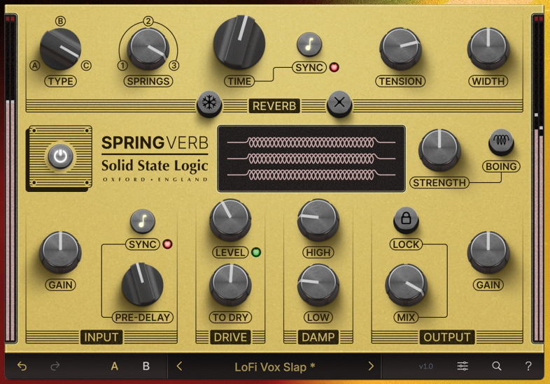 SSL SpringVerb