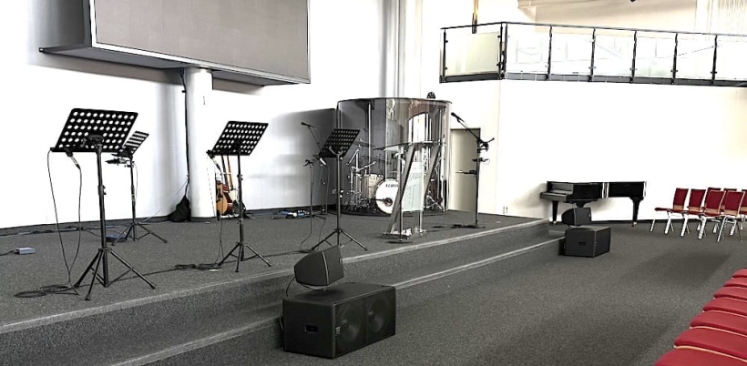 Audio Technica MartinAudio AllenHeath ChristlichesZentrum