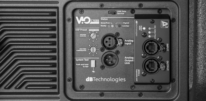 dbTechnologies VIO L1608 rear detail