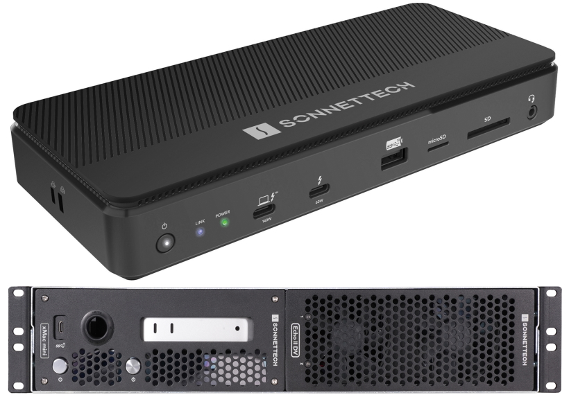 sonnet echo 13 thunderbolt 5 ssd dock xMacmini Echoroll DVT5