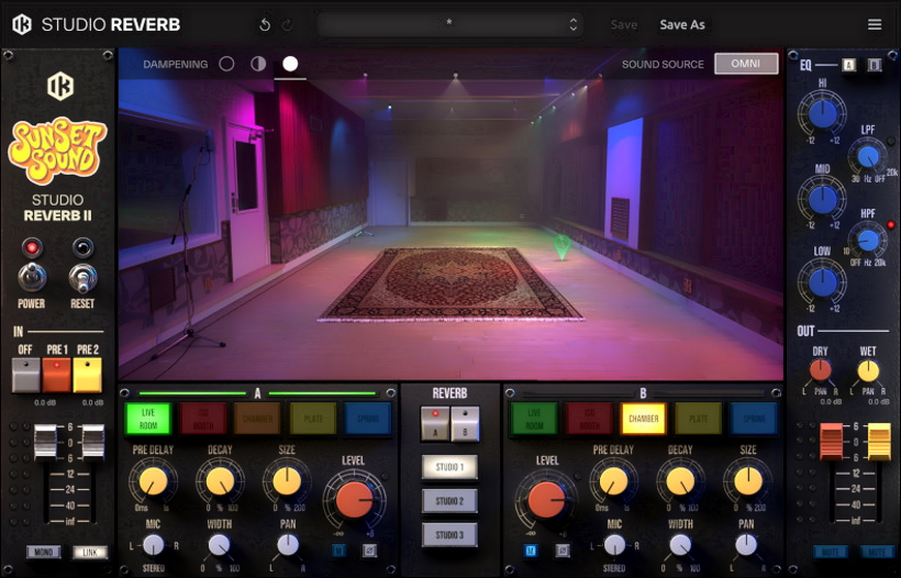IK Multimedia SunsetSoundStudioReverbII