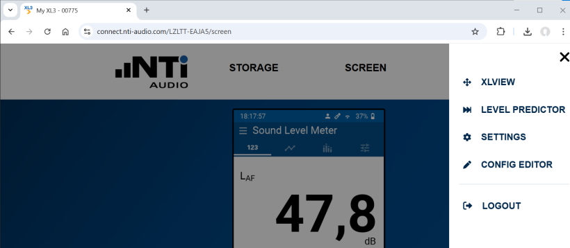 NTiAudio XL3 Firmware V1 54
