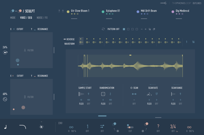 thephonoloop outlines seq wavform