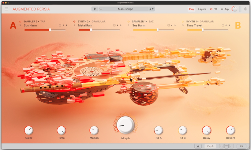 Arturia AugmentedPersia