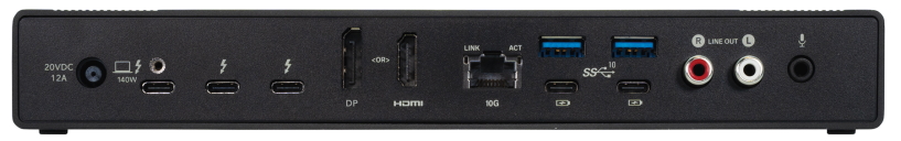 sonnet echo 20 thunderbolt5 securedock rear